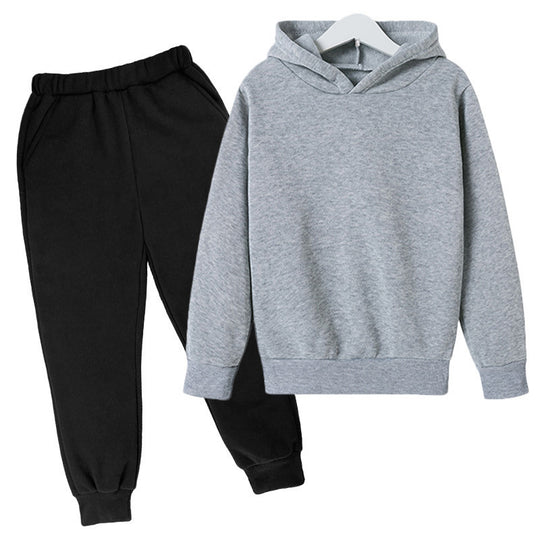 Unisex komfortables Hoodie und Jogger Set aus French Terry mit elastischem Bund und Rippbündchen Nord Taschen