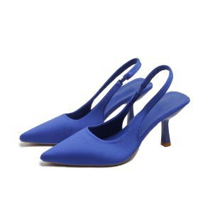 Damen Sling-Pumps mit eleganter Spitze und verstellbarem Riemen