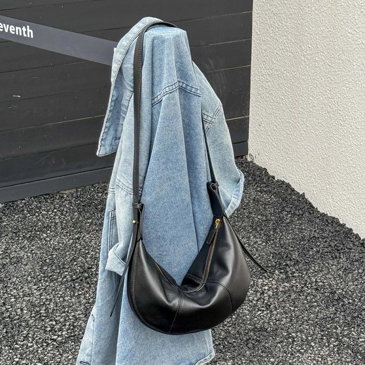 Damen Hobo-Tasche mit eleganter Halbmondform und verstellbarem Schulterriemen Nord Taschen