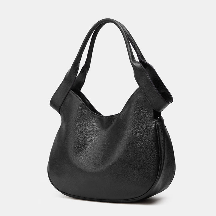 Damen Hobo-Tasche aus hochwertigem Kunstleder mit eleganter Oberflächenstruktur Nord Taschen