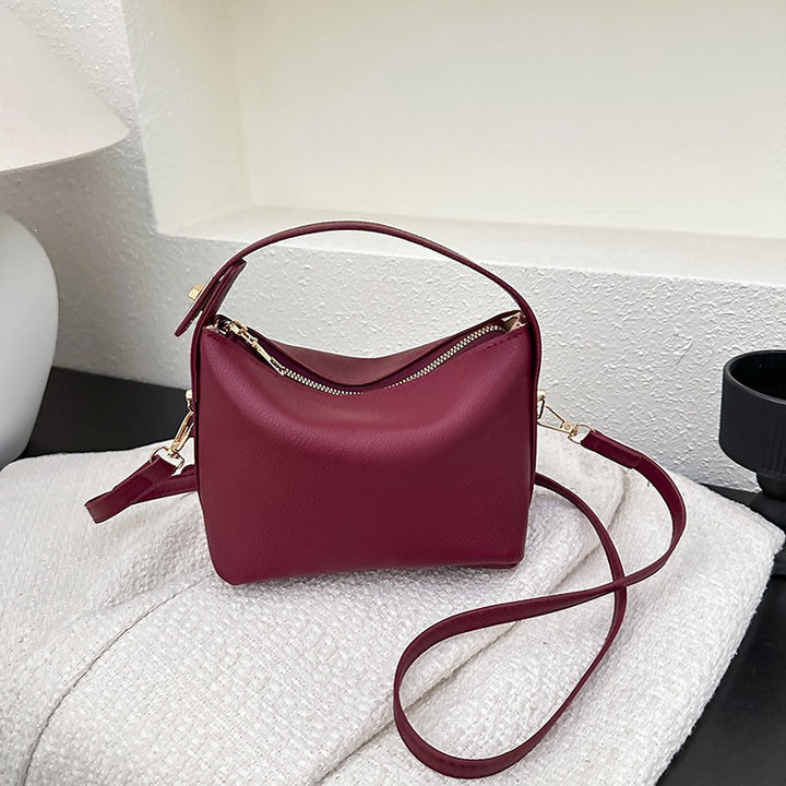 Damen stilvolle Handtasche mit elegantem Reißverschluss Nord Taschen