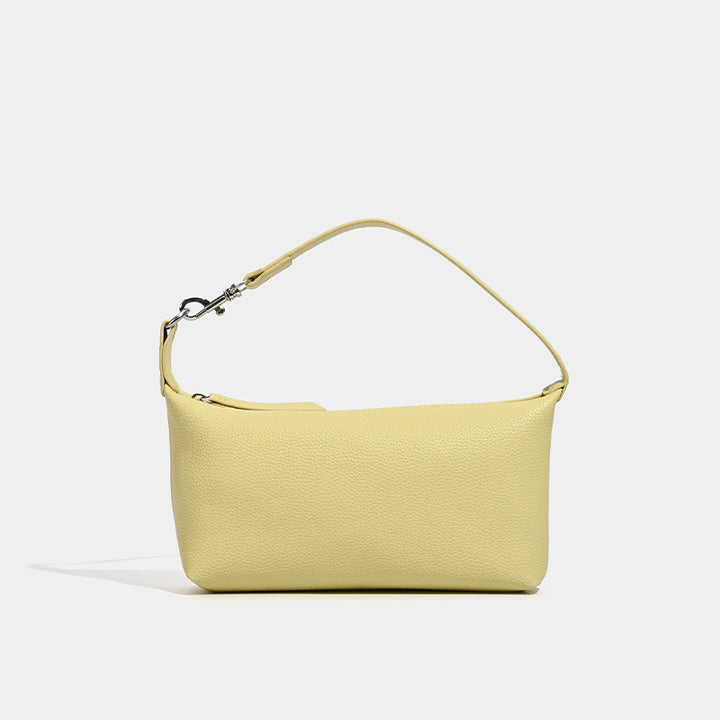 Damen Clutch-Tasche mit elegantem Leder-Material und abnehmbarer Trageschlaufe Nord Taschen