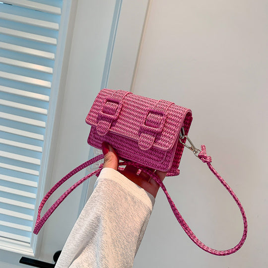 Damen Mini Umhängetasche mit strukturiertem Design und verstellbarem Trageriemen Nord Taschen