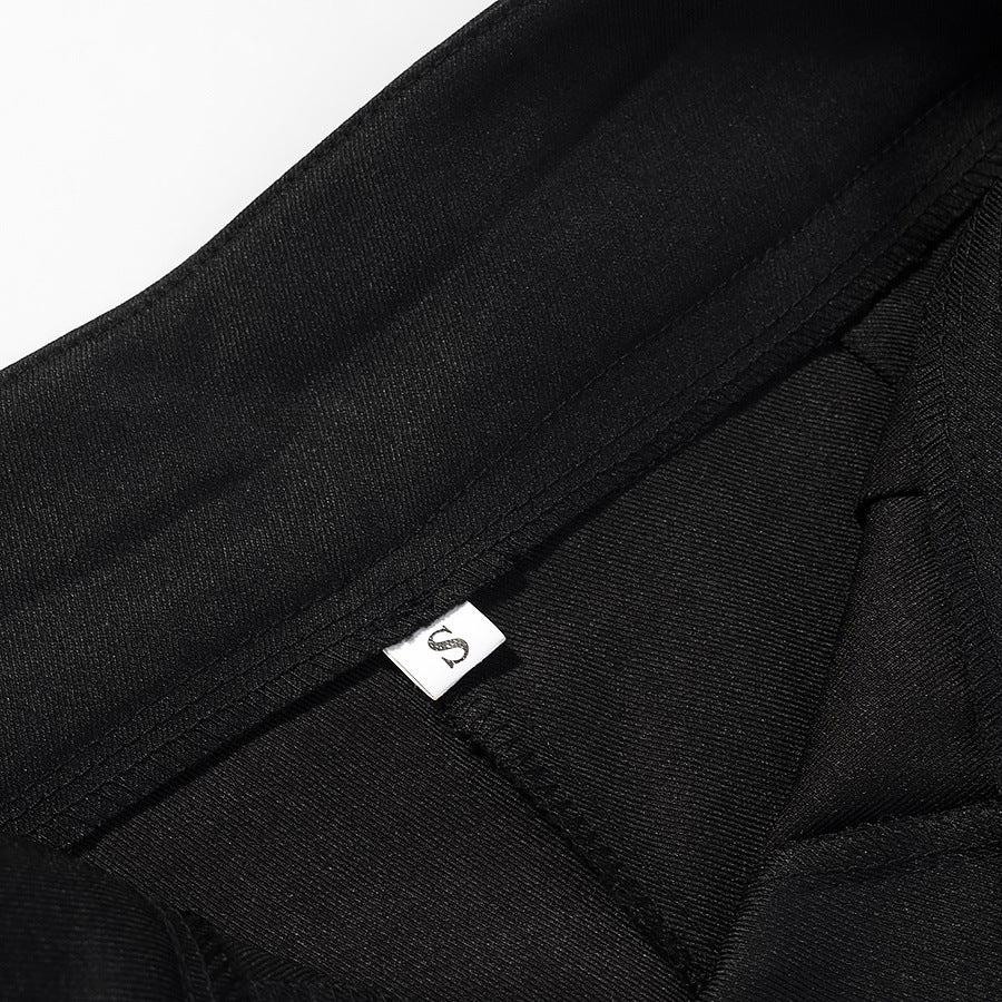 Damen Elegante weite Bundfaltenhose mit geradem Bein und Bügelfalte Nord Taschen