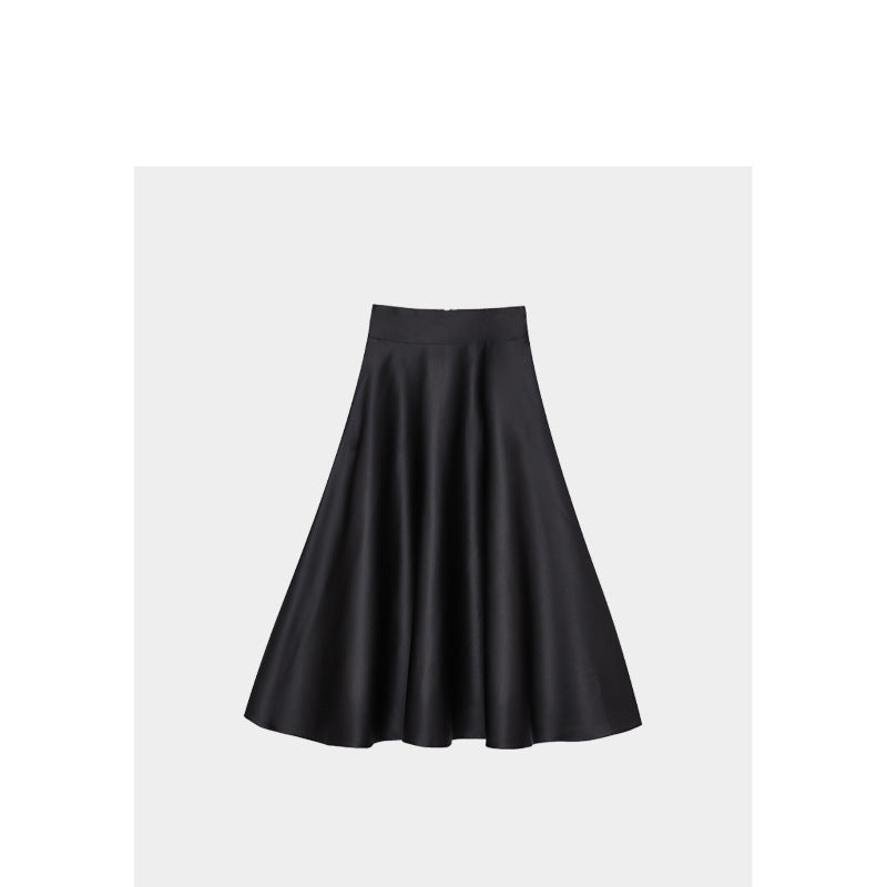 Damen Eleganter und fließender Midi-Rock Nord Taschen