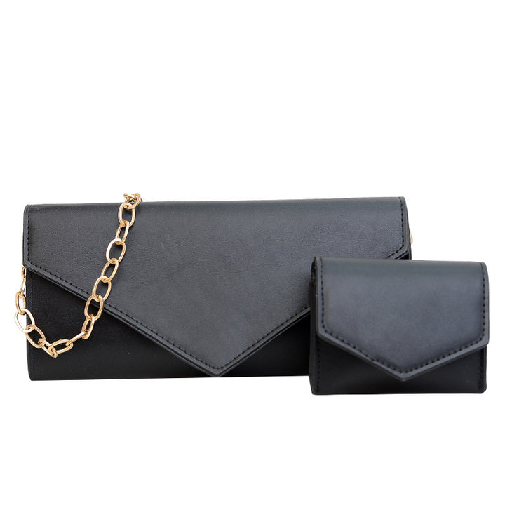 Damen elegante Clutch mit abnehmbarem Kartenetui Nord Taschen