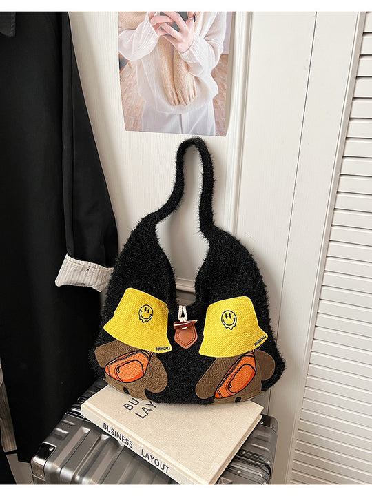 Damen kreative Beuteltasche mit verspieltem Design Nord Taschen