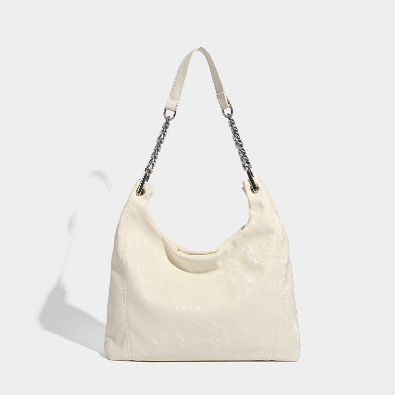 Damen Hobo-Tasche mit luxuriösem Kettenhenkel und weichem Material Nord Taschen