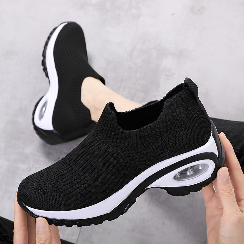 Damen Atmungsaktive Slip-On Sneakers mit unterstützender Dämpfung Nord Taschen