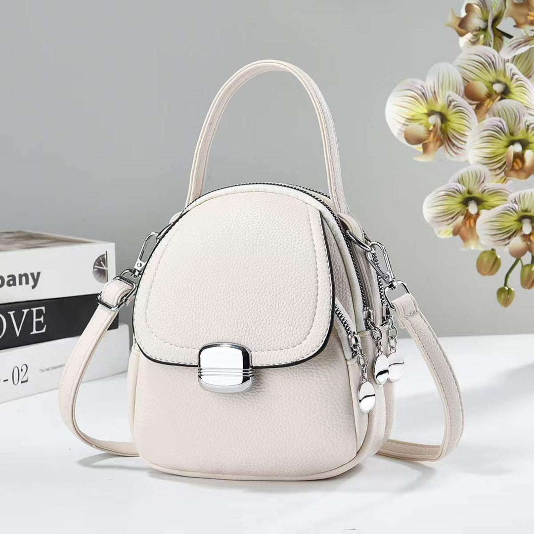 Damen Umhängetasche mit strukturiertem Design und praktischen Fächern Nord Taschen