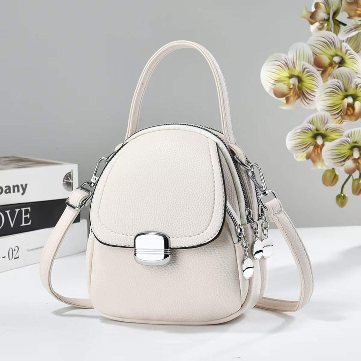 Damen Umhängetasche mit strukturiertem Design und praktischen Fächern Nord Taschen