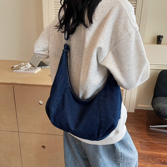 Damen Schultertasche aus hochwertigem Baumwollmaterial mit verstellbarem Tragegurt Nord Taschen