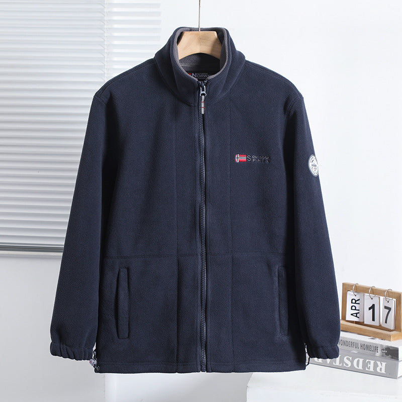 Herren Fleecejacke Nord Taschen