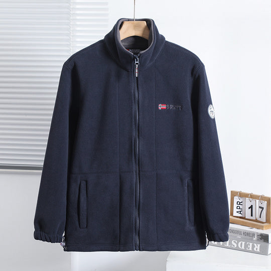 Herren Fleecejacke Nord Taschen