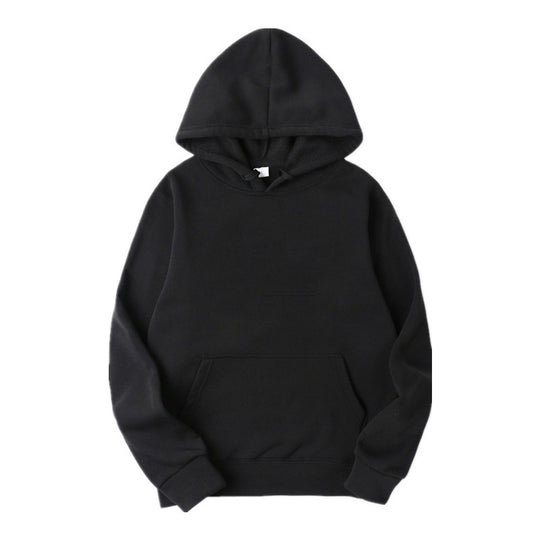 Unisex nan minimalistischer Kapuzenpullover ohne Reißverschluss mit innen angerautem French-Terry und integrierter Kängurutasche Nord Taschen