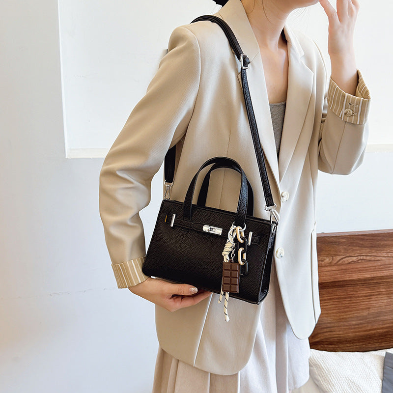 Damen elegante Mini-Tasche mit abnehmbarem Anhänger Nord Taschen