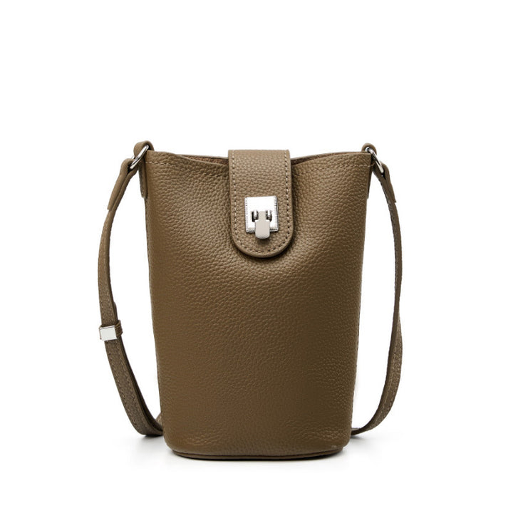 Damen Bucket-Tasche mit praktischem Verschluss und verstellbarem Schulterriemen Nord Taschen
