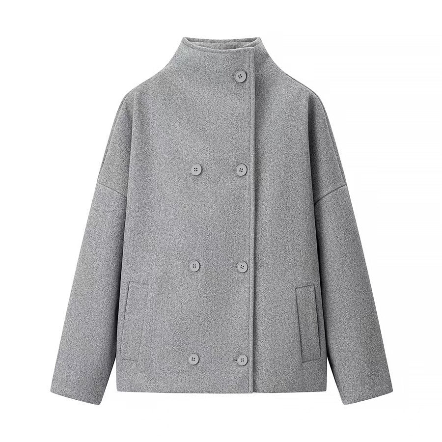 Damen Modischer Oversize-Blazer Nord Taschen