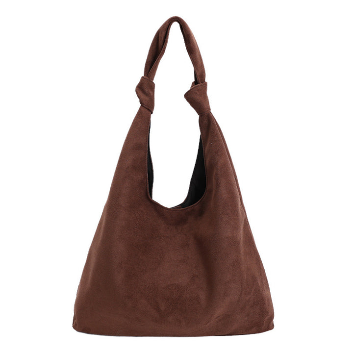 Damen Hobo-Tasche aus weichem Veloursleder mit modischem Design Nord Taschen