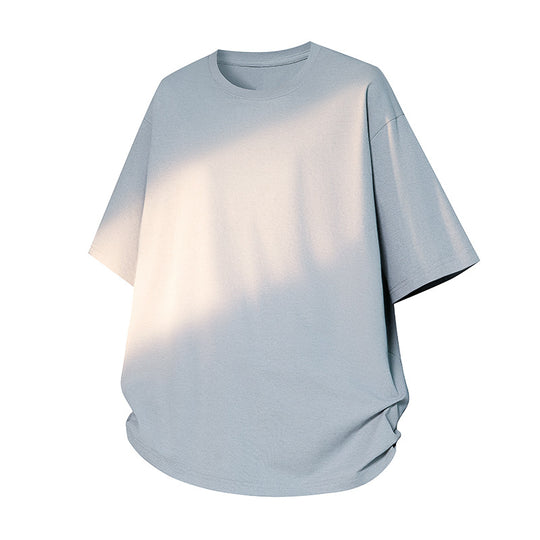 Herren Oversize-T‑Shirt aus schwerem Baumwolljersey mit weitem Schnitt und verstärktem Rundhals Nord Taschen