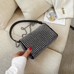 Damen elegante Umhängetasche mit strukturierter Oberfläche Nord Taschen