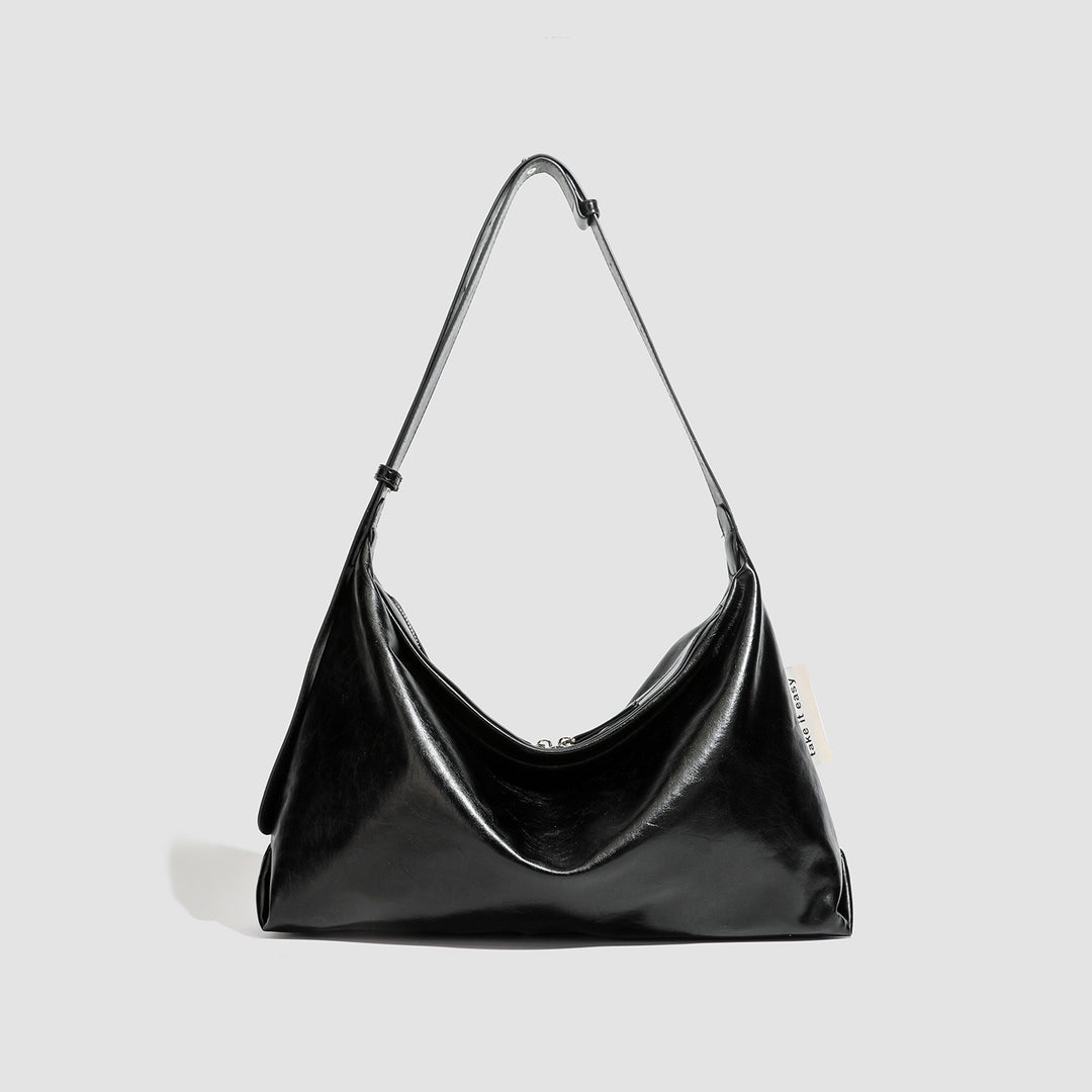 Damen Hobo-Tasche mit elegantem Kordelzug und strukturiertem Kunstleder Nord Taschen