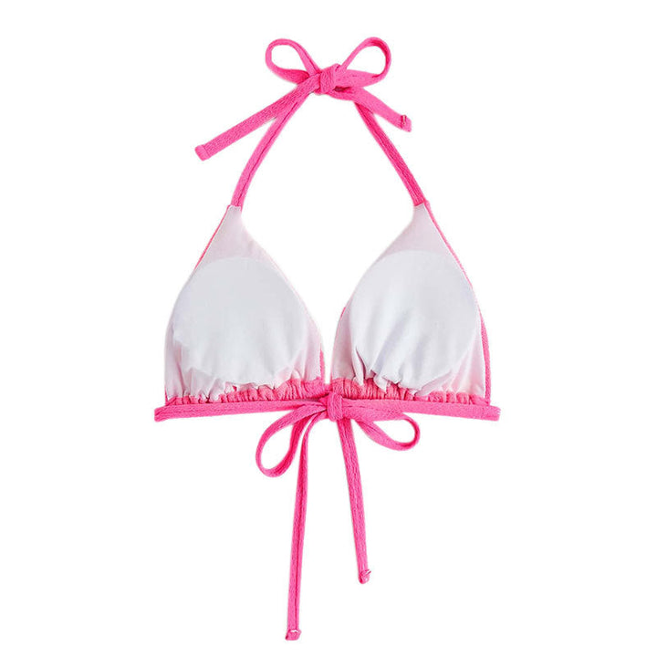 Damen Triangel-Bikini-Oberteil mit verstellbaren Trägern