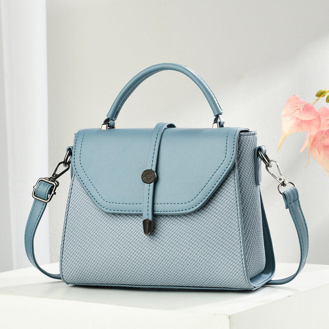 Damen elegante Handtasche mit strukturiertem Obermaterial und praktischer Trageoption Nord Taschen
