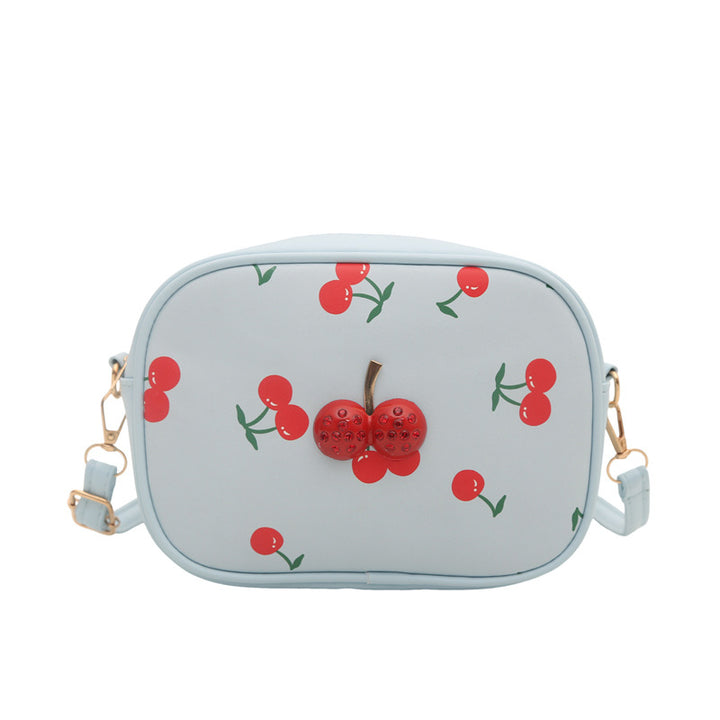 Damen Mini-Umhängetasche mit fruchtigem Kirschdesign Nord Taschen