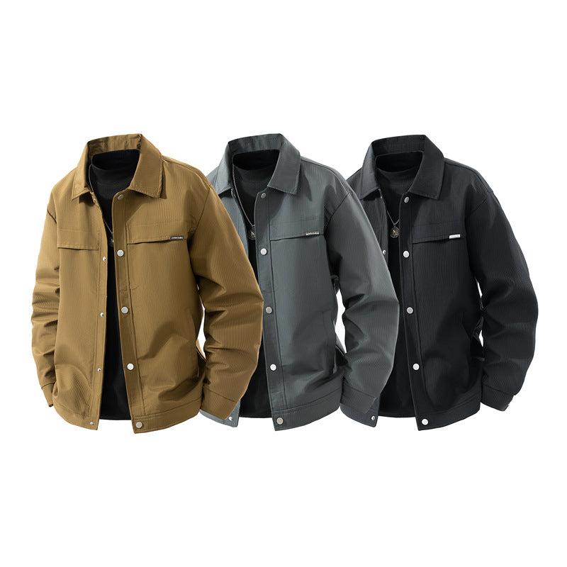 Herren Moderne Utility-Jacke Nord Taschen