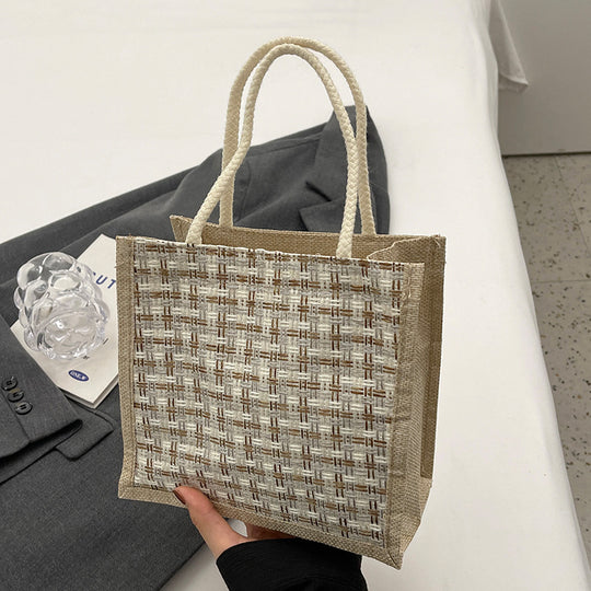 Damen Tragetasche mit elegantem gewebtem Design Nord Taschen