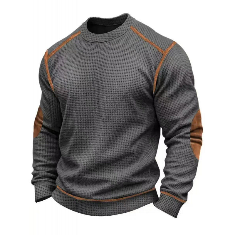 Herren Modischer Langarmpullover mit strukturiertem Design Nord Taschen