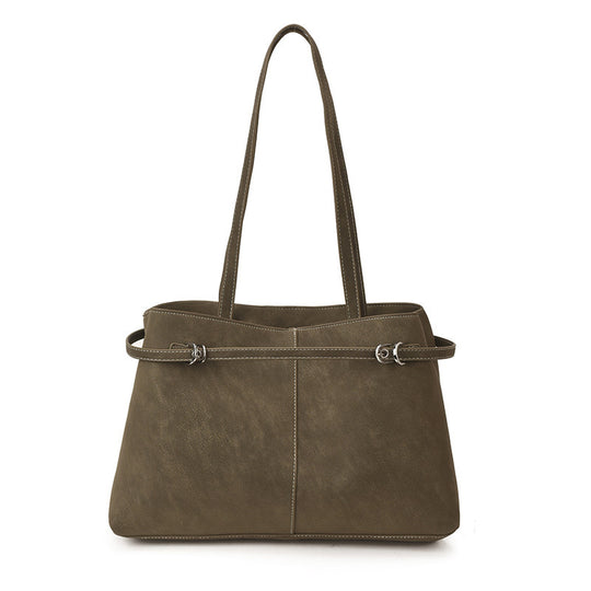 Damen Tote Bag aus hochwertigem Kunstleder mit elegantem Schulterriemen Nord Taschen