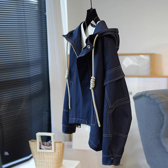 Damen Modische Jacke Nord Taschen