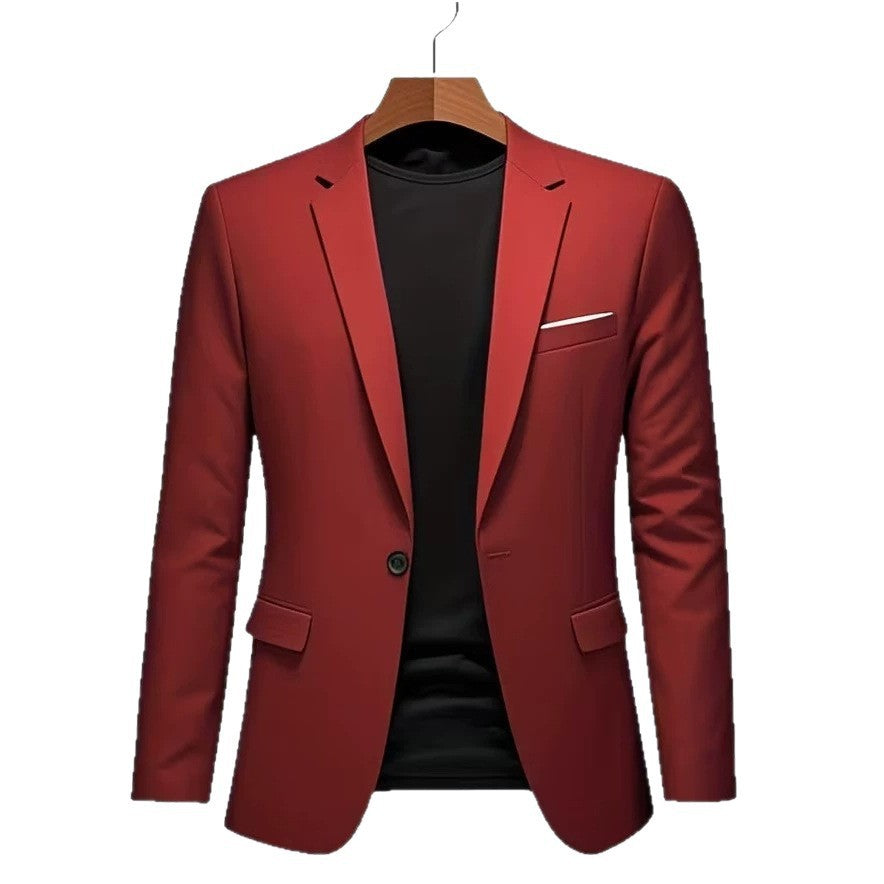 Herren taillierter Business-Sakko mit Stretchkomfort und modernem Revers Nord Taschen