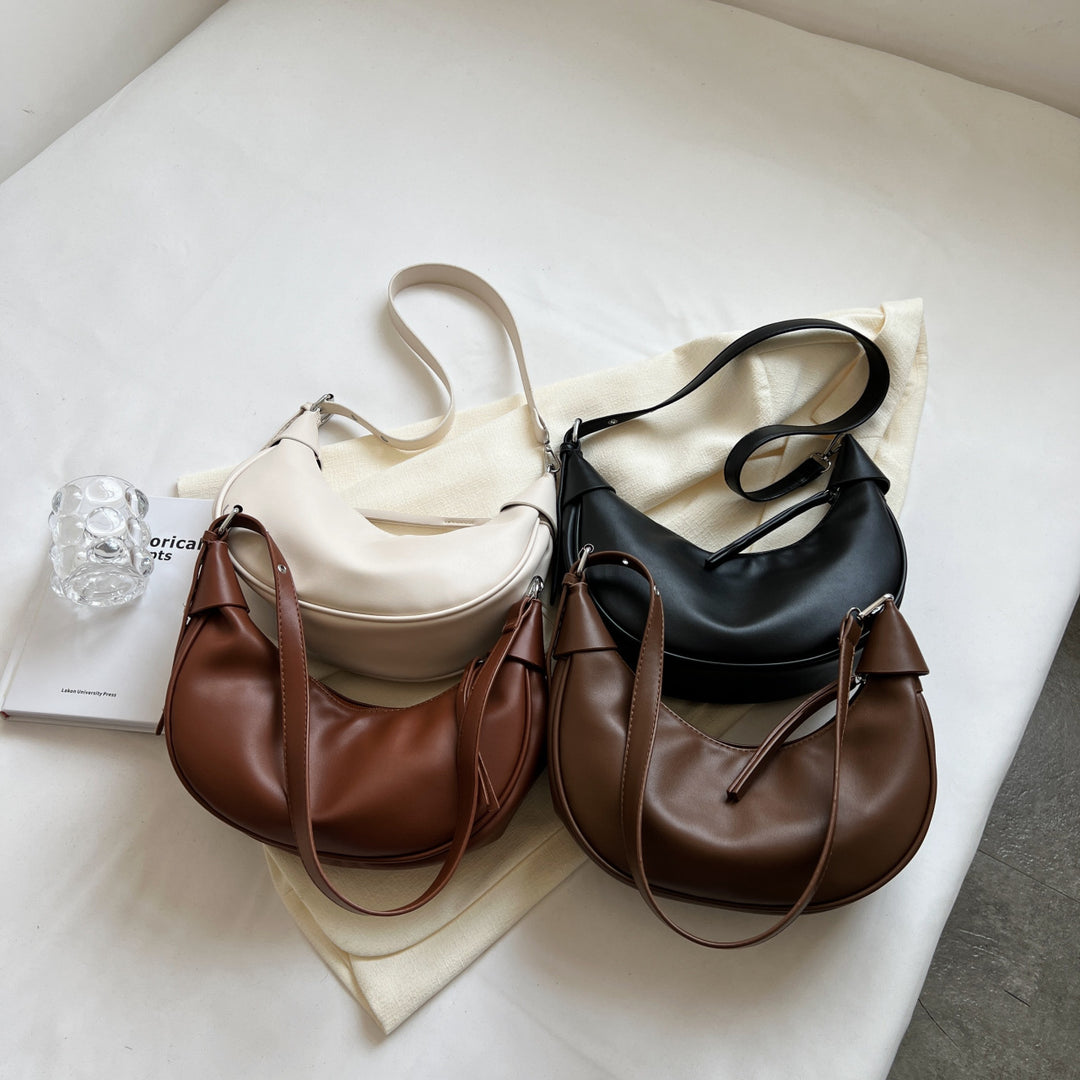 Damen Schultertasche mit eleganter Silhouette und praktischen Fächern Nord Taschen