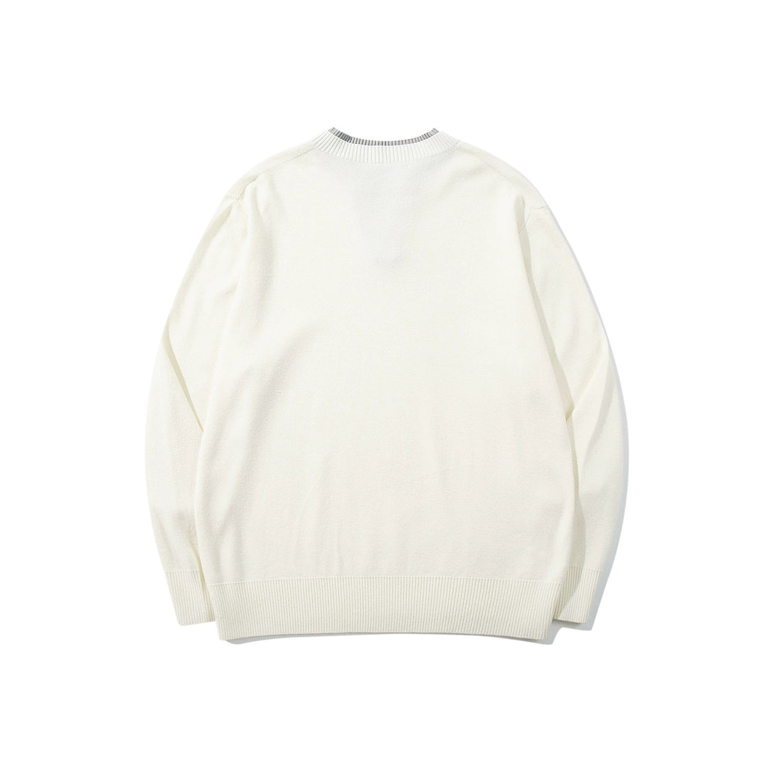 Unisex Gerippter Baumwollmix-Pullover mit Henley-Knopfleiste und Relaxed-Schnitt Nord Taschen