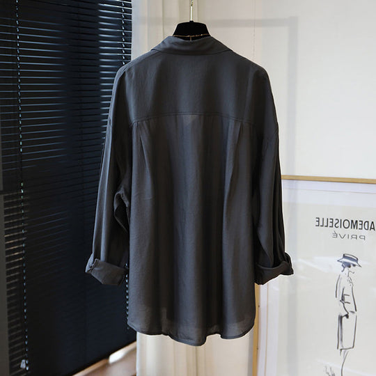 Damen Elegante Bluse Nord Taschen