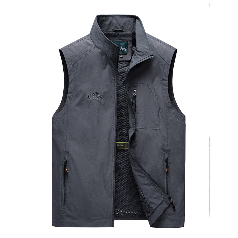 Herren Multifunktionale Outdoor-Weste Nord Taschen 1787797913