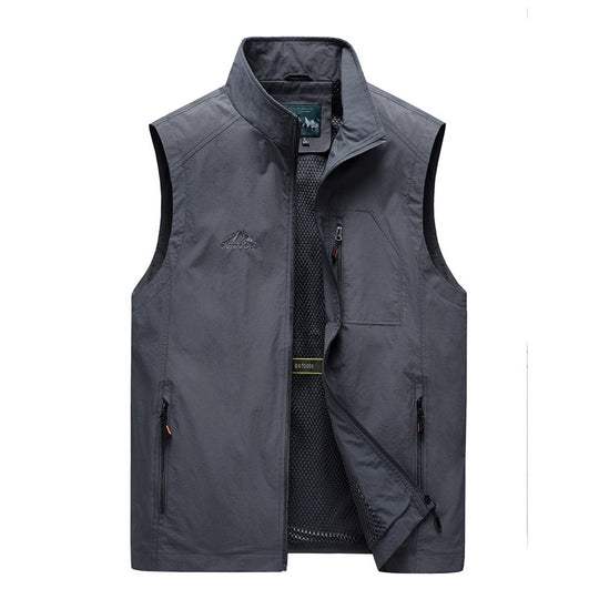 Herren Multifunktionale Outdoor-Weste Nord Taschen 1787797913