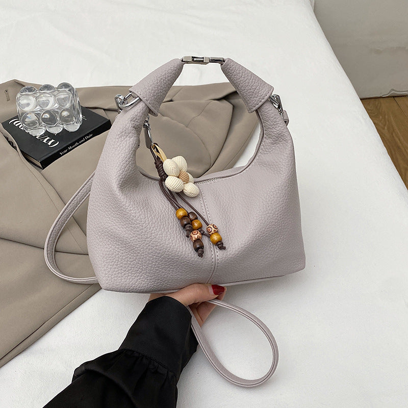 Damen elegante Umhängetasche mit einzigartigem Anhänger Nord Taschen