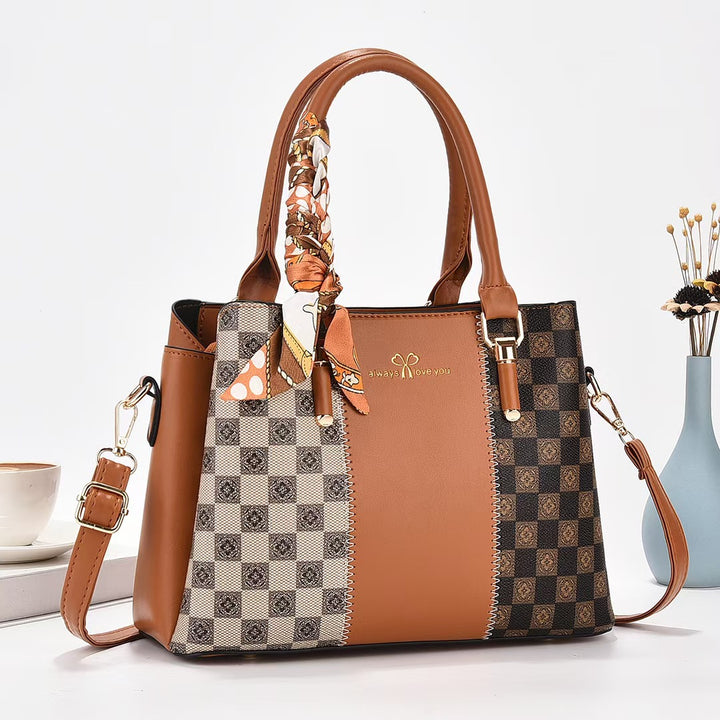 Damen modische Handtasche mit vielseitigem Tragegurt und eleganten Akzenten Nord Taschen