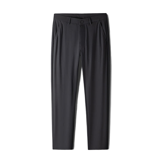Herren Schlanke Business‑Stretchhose mit Bügelfalte und Komfortbund Nord Taschen