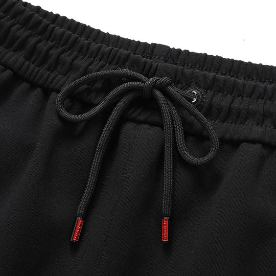 Herren Sportliche konisch zulaufende Jogginghose mit Elastbund, Kordelzug & Reißverschlusstaschen Nord Taschen