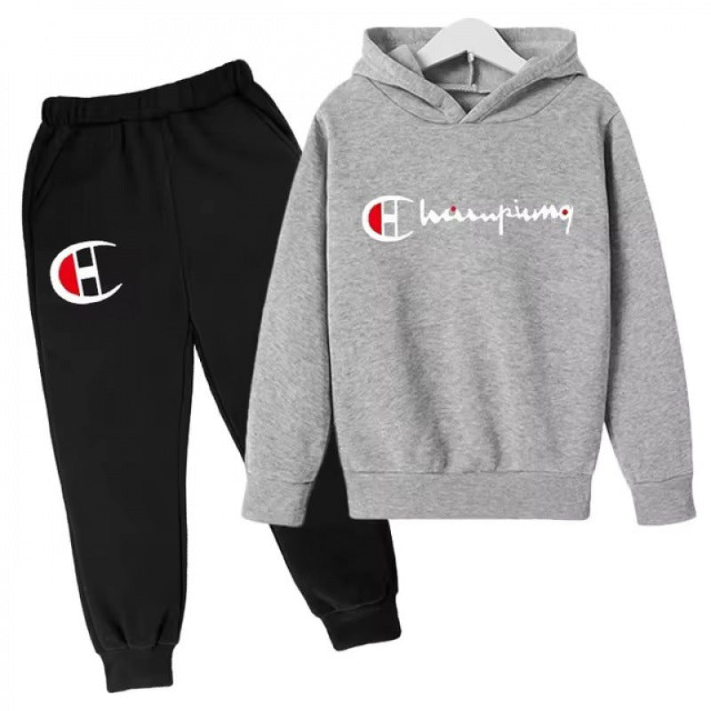 Unisex Kapuzenpullover mit Jogginghose Freizeitset Nord Taschen