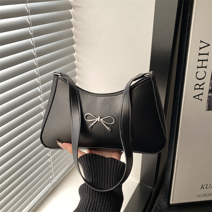 Damen Umhängetasche mit elegantem Schleifendetail Nord Taschen