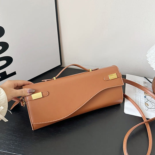 Damen Clutch-Handtasche mit elegantem Wellenmuster und praktischen Fächern Nord Taschen