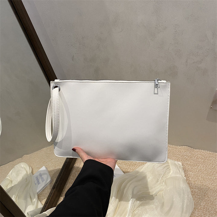 Damen elegante Clutch mit modernem Karo-Muster Nord Taschen