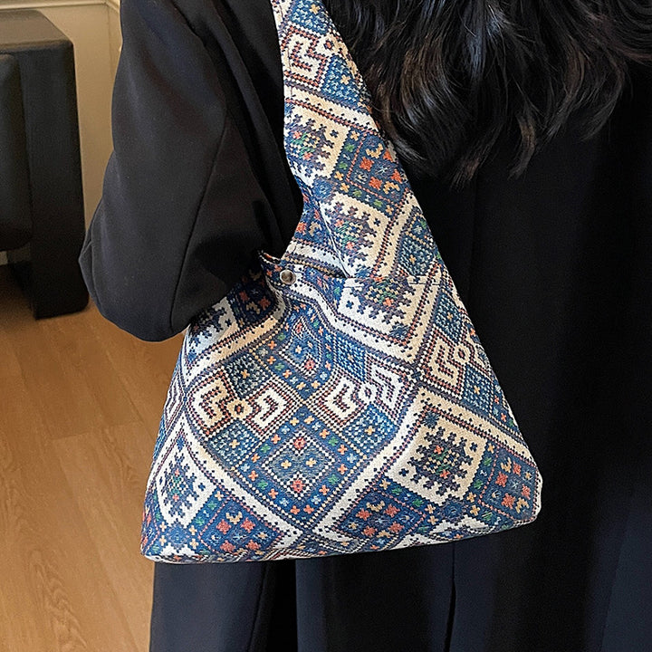Damen Hobo-Tasche mit kunstvollen ethnischen Mustern Nord Taschen