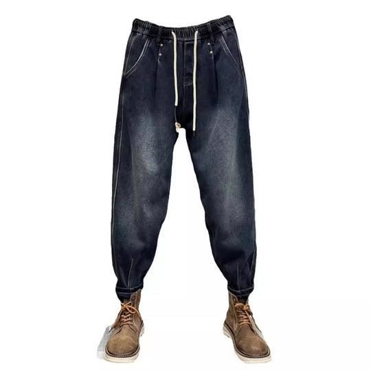 Herren Modische Ripped Jeans mit kreativen Patches Nord Taschen 1788342747